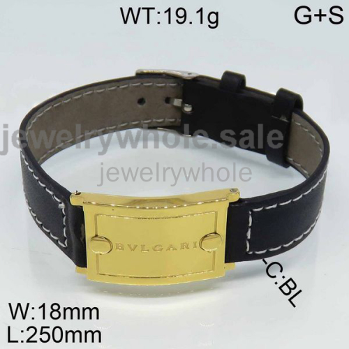 Bvlgari Leather Bangle P108372bhob-317