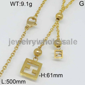 Fendi Necklace P108516bhob-317