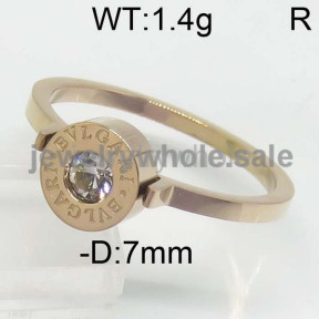 Bvlgari Ring 6#--8# P109027vbov-362