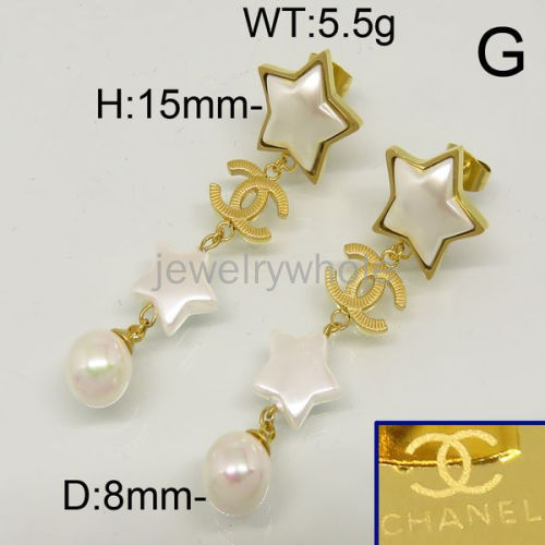 Chanel Earrings  PE116539aija-323