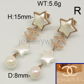 Chanel Earrings  PE116540aija-323