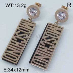 MOSCHINO Earrings  PE122725bhva-367