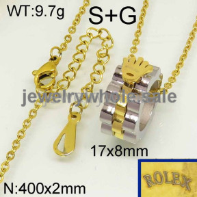 Rolex Necklace  PN112936bhia-499