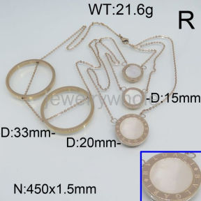 Bvlgari Necklace  PN114225vhko-QY