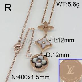 LV Necklace  PN116013ajvb-323