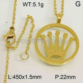 Rolex Necklace  PN118906vhkb-322