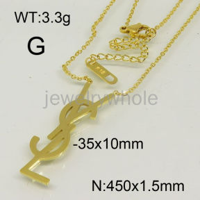 YSL Necklace  PN119493bhia-650