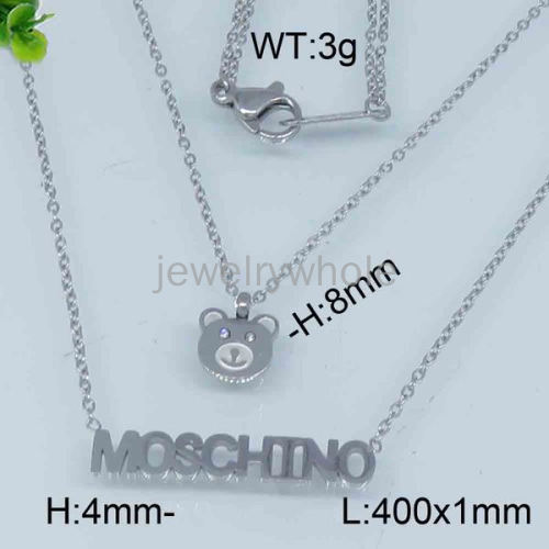 MOSCHINO Necklace  PN121840ahjb-616