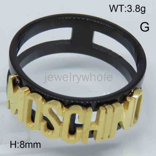 MOSCHINO Ring 6#--8#  PR121355bbov-488