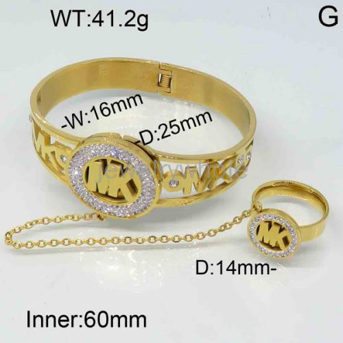 MK Bangle and Ring 6#--9#  PZ118703bkab-317