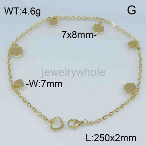 Stainless Steel Anklets  TA300009vbnb-628