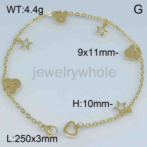 Stainless Steel Anklets  TA300027vbnb-628