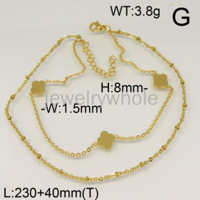 Stainless Steel Anklets  TA600020vbnb-662