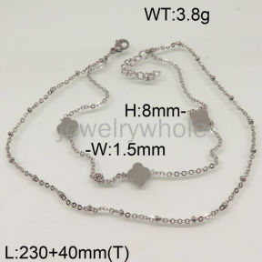 Stainless Steel Anklets  TA600021bbml-662