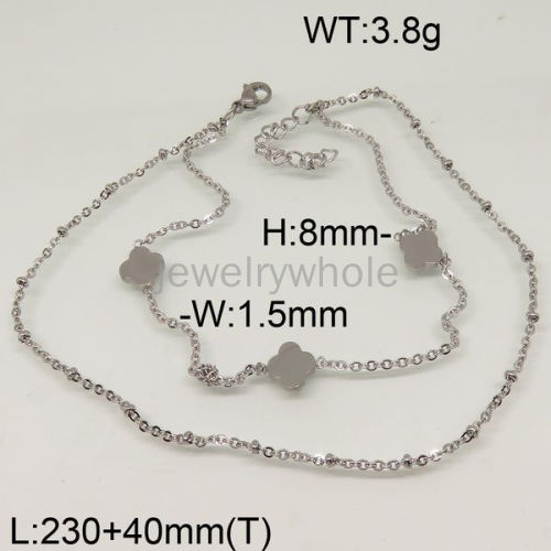 Stainless Steel Anklets  TA600021bbml-662