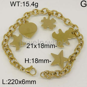 SS Bracelets  TB300116bbov-450