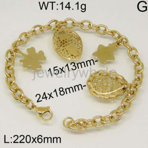 SS Bracelets  TB300119bbov-450