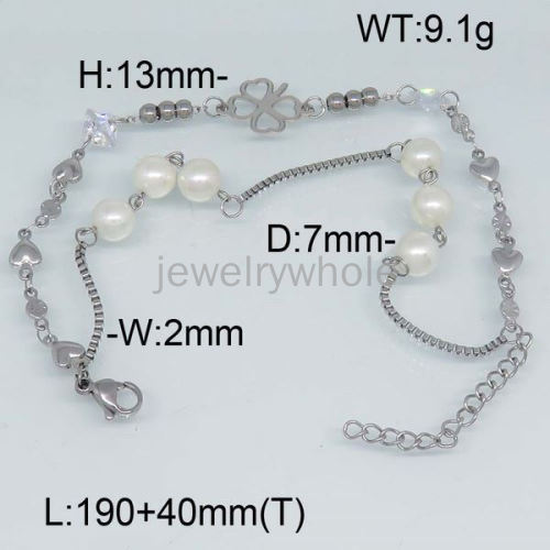 SS Bracelets  TB300230bhva-610