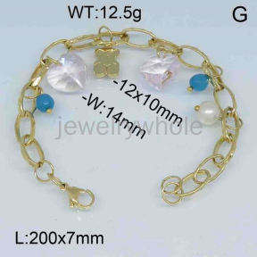 SS Bear Bracelets  TB300382biib-317