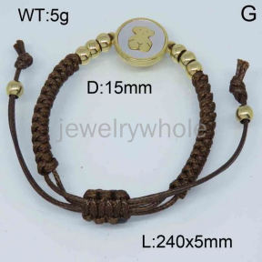 SS Bear Bracelets  TB300500ahlv-659