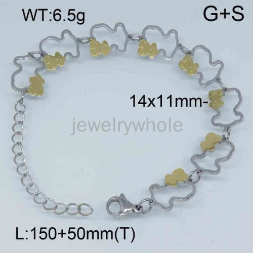 SS Bear Bracelets  TB300524ahpv-659