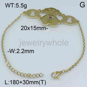 SS Bracelets  TB300536vhha-415