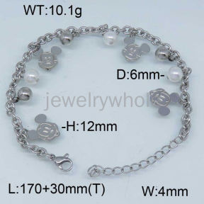 SS Bracelets  TB300550bbov-610