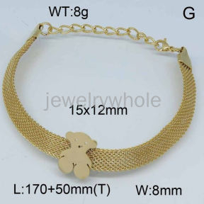 SS Bear Bracelets  TB300559vbpb-423