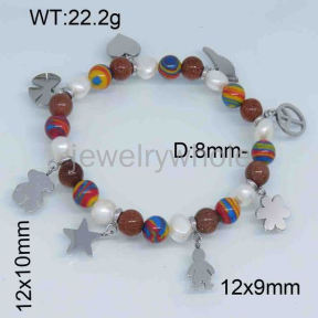 SS Bear Bracelets  TB300581aivb-659