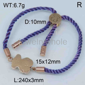 SS Bear Bracelets  TB300603vhnv-659