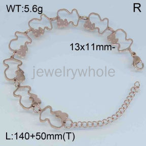 SS Bear Bracelets  TB300682ahpv-659