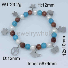 SS Bear Bracelets  TB300685aivb-659