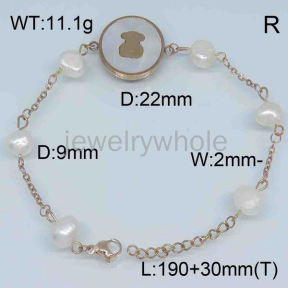 SS Bear Bracelets  TB300686aivb-659