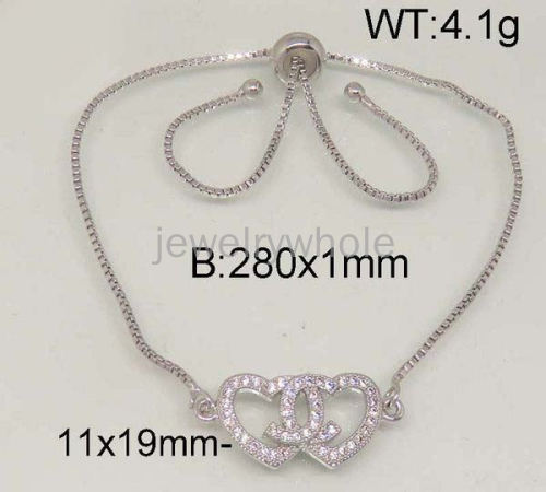 Alloy Bracelet  TB400080bhil-X20