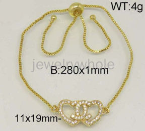 Alloy Bracelet  TB400081bhil-X20