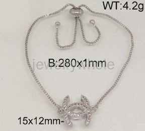 Alloy Bracelet  TB400085bhio-X20