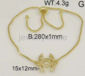 Alloy Bracelet  TB400086bhio-X20