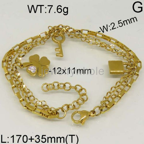 SS Bracelet  TB400164ahjb-613