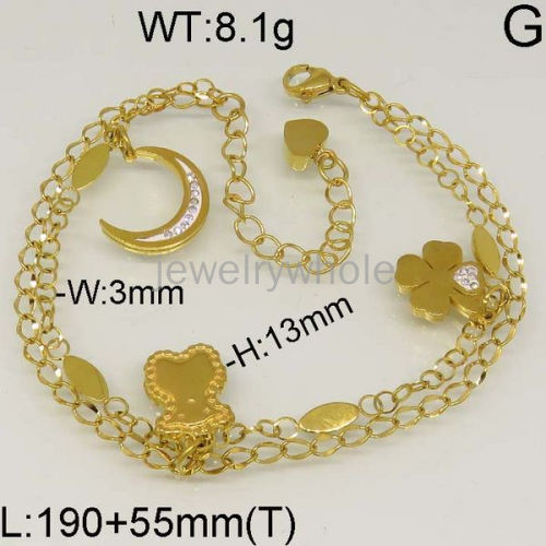 SS Bracelets  TB400184bhva-613