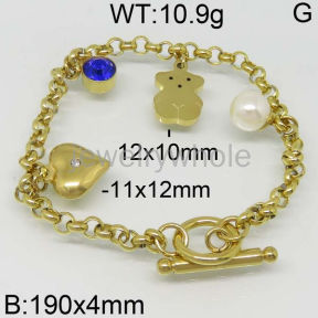 SS Bracelet  TB500071bhva-497