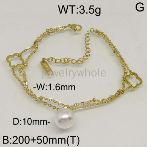 SS Bracelets  TB500080ahjb-466