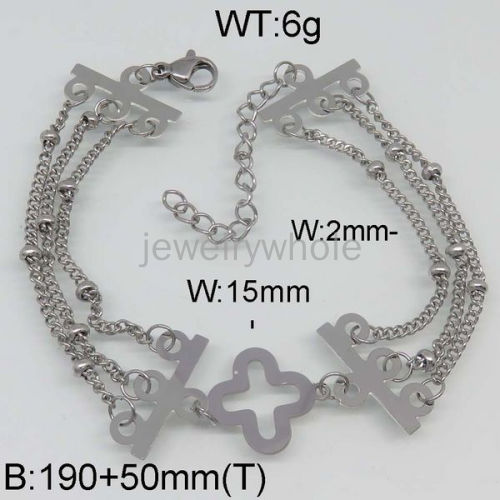 SS Bracelets  TB500091bbov-610