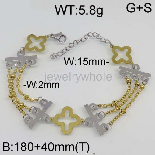 SS Bracelets  TB500094vbpb-610