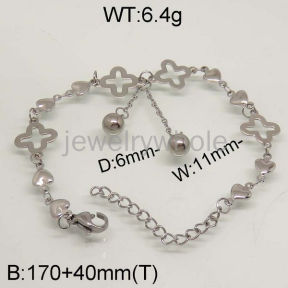 SS Bracelets  TB500134bbov-610