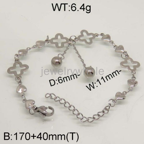 SS Bracelets  TB500134bbov-610