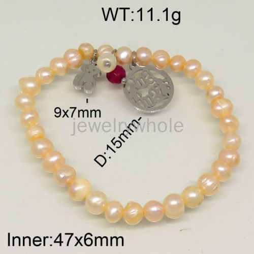 SS Bracelets  TB500159ahpv-317