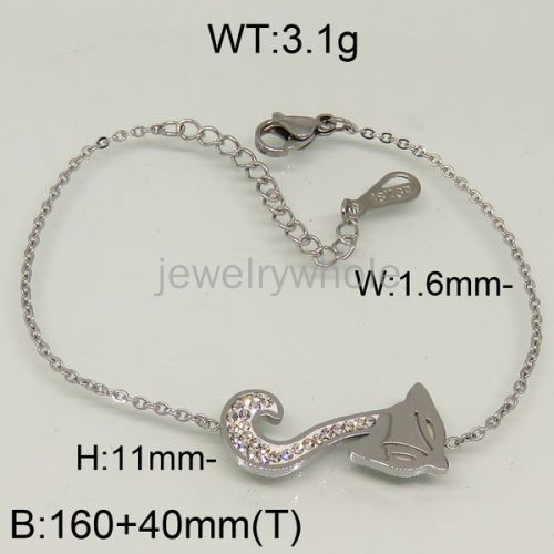 SS Bracelets  TB500190bbov-607