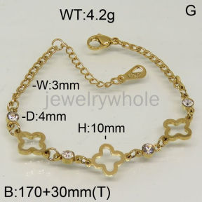 SS Bracelets  TB500225ablb-450