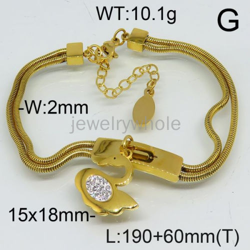 SS Bracelets  TB600108bhjl-613