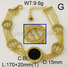 SS Bracelets  TB600195vhmv-603